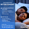 BreazTek Nasal Strips – Extra Strength Breathing Support for Better Sleep (30 Count)